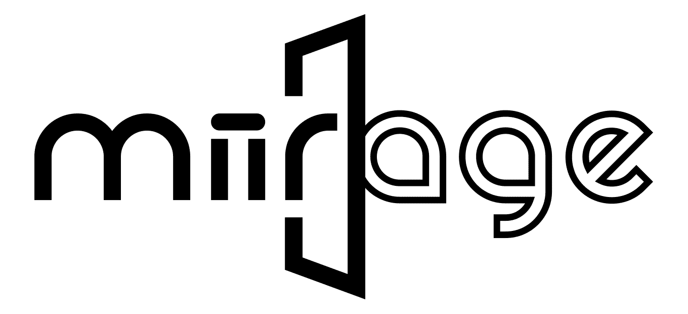 Miirage Digital Black Logo